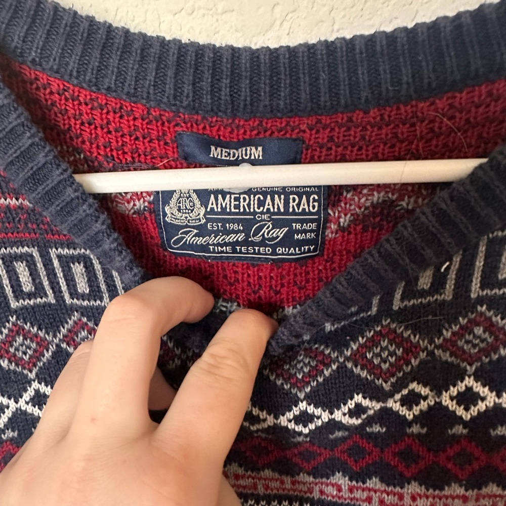 American Rag Patterned Sweater - Picture 3 of 7